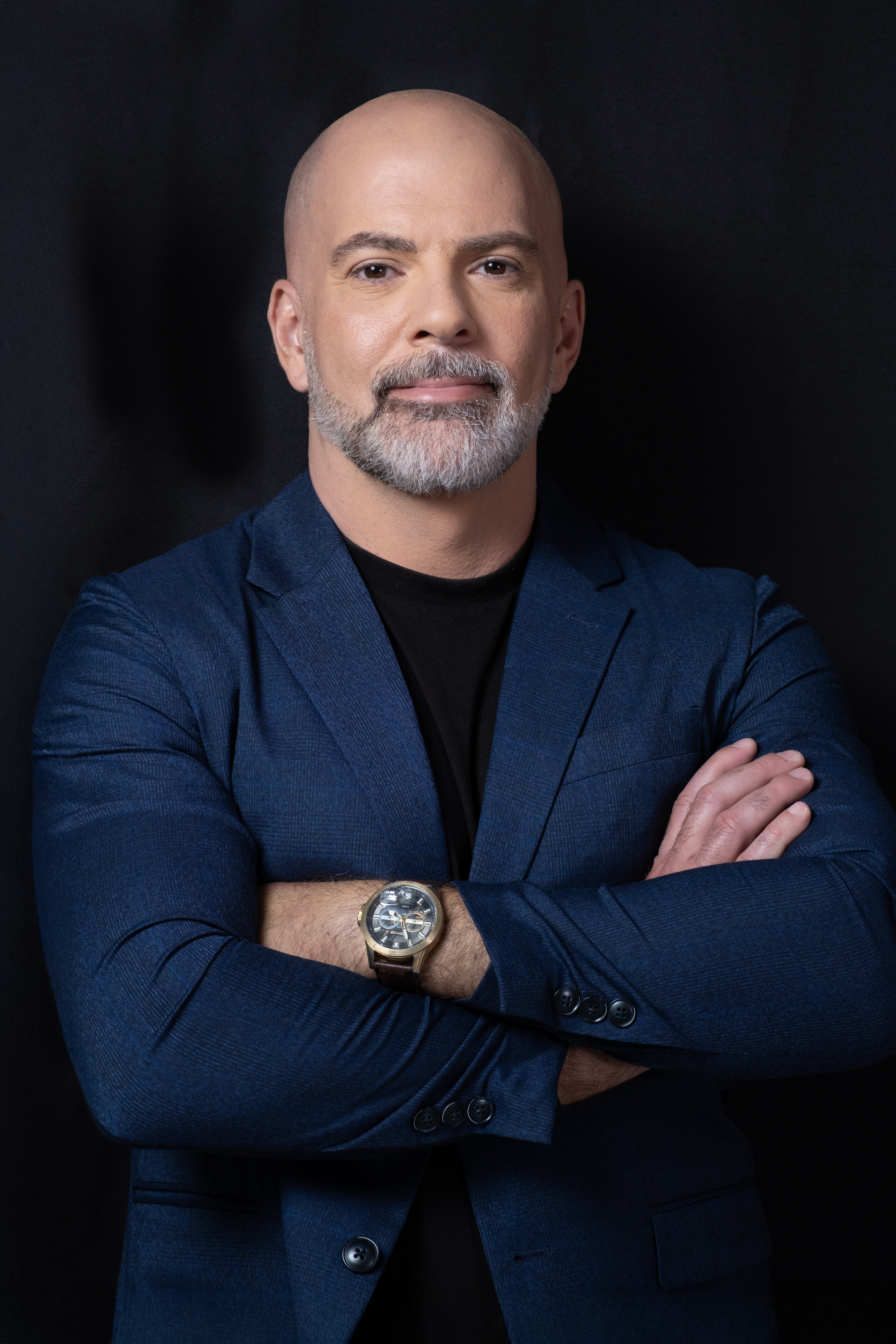 Retrato profissional de Maycon Andrade, palestrante e fundador da Ypsilon AI